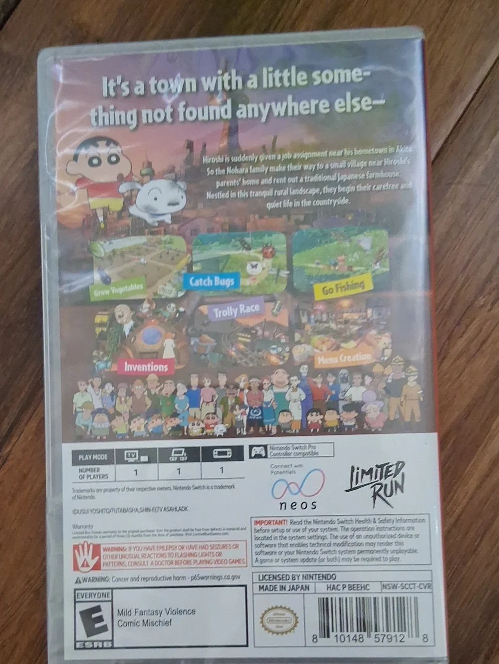 Nintendo Shiro and the Coal Town Sealed Case It Goes For 30-70 I Want 50 For It
